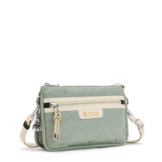 Torba Crossbody Kipling Riri Modne Oliwkowe | PL 1996RV